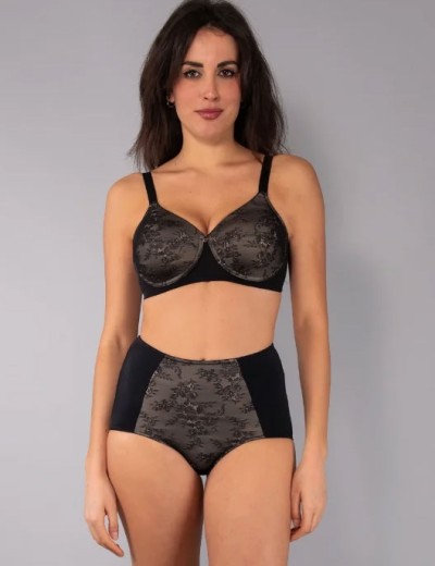 Бюстгальтер без косточек Verde Veronica DR16 nero, Цвет: nero (черный), Размеры: 85C, изображение 6