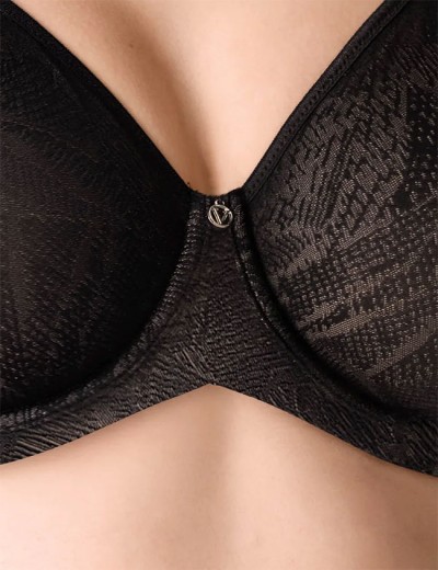 Бюстгальтер с мягкими бесшовными чашками Verde Veronica OD12 nero, Цвет: nero (черный), Размеры: 80C, изображение 4