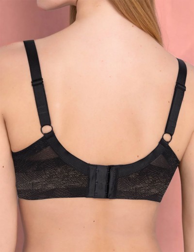 Бюстгальтер с мягкими бесшовными чашками Verde Veronica OD12 nero, Цвет: nero (черный), Размеры: 80C, изображение 2