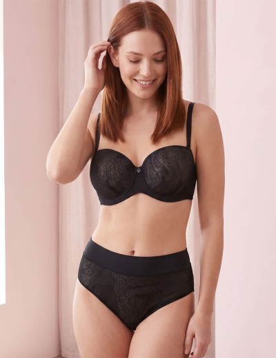 Бюстгальтер балконет Verde Veronica OD24 nero, Цвет: nero (черный), Размеры: 75C, изображение 7