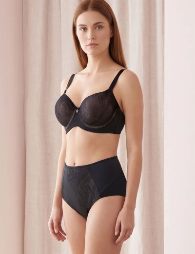 Трусы высокие Verde Veronica OD39 nero, Цвет: nero (черный), Размеры: S, изображение 3