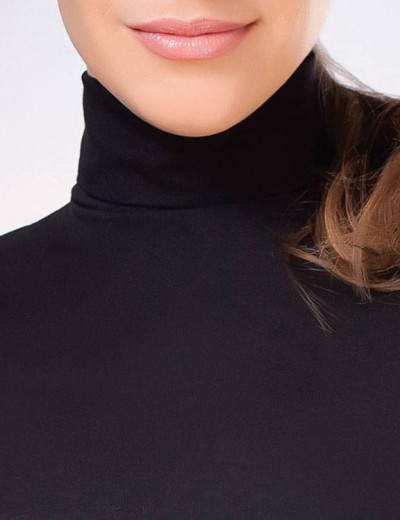 Бадлон хлопковый (водолазка) Opium M-9 черный, Цвет: черный, Размеры: M, изображение 3