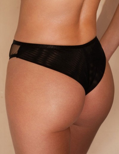 Трусики стринги Kinga LOU 932/2-S черный, Цвет: черный, Размеры: S, изображение 2