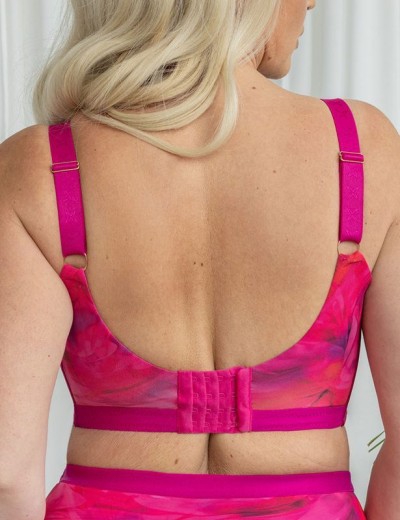 Бюстгальтер мягкий Kris Line ROSABELLA soft bralette, Цвет: розовый цикламен, Размеры: 70G, изображение 2