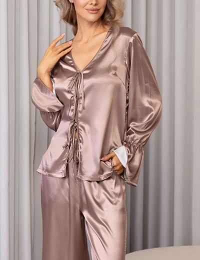 Пижама для сна Mia-Amore GIGI 2347 карамель, Цвет: карамель, Размеры: L, изображение 3