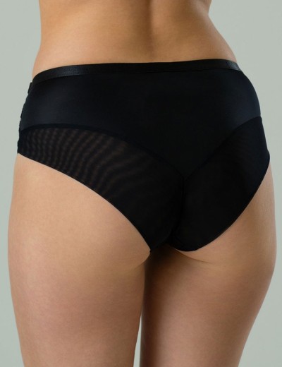 Трусы слипы комфорт Subtille BARBARA BLACK high-waist, Цвет: черный, Размеры: L, изображение 2