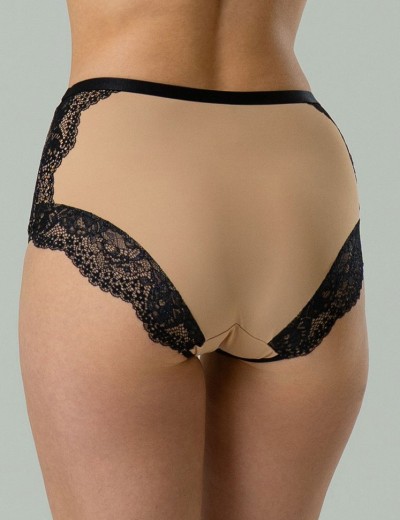 Трусы высокие Subtille EVELYN BLACK high-waist, Цвет: черный, Размеры: L, изображение 2