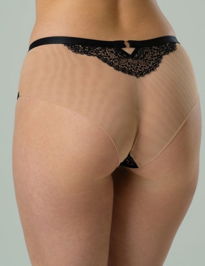 Трусы слипы Subtille EVELYN BLACK slip panties, Цвет: черный, Размеры: M, изображение 2