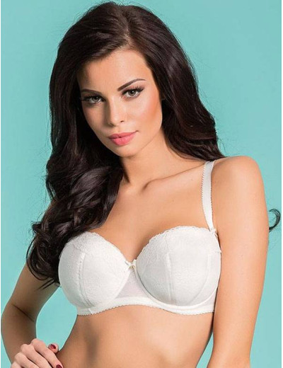 Бюстгальтер балконет Alles SCARLET U экрю, Цвет: экрю, Размеры: 75H, изображение 2