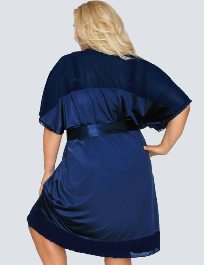 Пеньюар Akcent 502 индиго, Цвет: индиго, Размеры: L, изображение 2