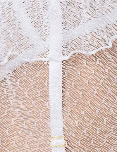 Игривый пояс для чулок OPIUM ISTINTO 504 белый, Цвет: белый, Размеры: S/M/L, изображение 3