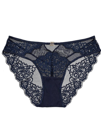 Трусы бразилиана Esotiq 37490 DARLING темно-синий, Цвет: темно-синий, Размеры: S, изображение 3