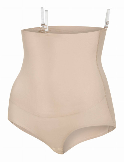 Трусы корректирующие Julimex 251 EXTRA FIGI WYSOKA TALIA бежевый, Цвет: бежевый, Размеры: XL, изображение 4