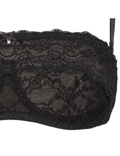 Бюстгальтер бандо Sielei VANITY 1770 nero, Цвет: nero, Размеры: 80B, изображение 6