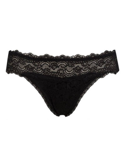 Кружевные трусы бразилиана Sielei VANITY 1777 nero, Цвет: nero, Размеры: XL, изображение 3