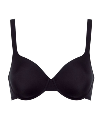 Гладкий формованный бюстгальтер Lormar MOUSSE nero, Цвет: nero (черный), Размеры: 80C, изображение 4