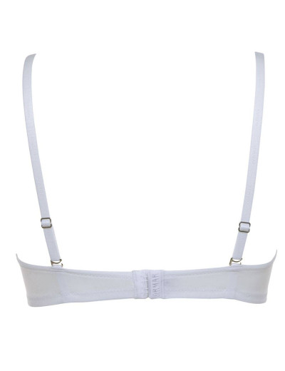 Бюстгальтер балконет фашия пуш-ап Lormar PURA bianco, Цвет: bianco (белый), Размеры: 70B, изображение 4