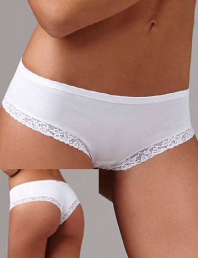 Трусы брифы Lovely Girl 3995 bianco, Цвет: bianco (белый), Размеры: M, изображение 2