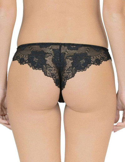 Трусы бразилиана кружевные Lormar PRESTIGE br nero, Цвет: nero (черный), Размеры: L, изображение 4 Трусы бразилиана кружевные Lormar PRESTIGE br nero, Цвет: nero (черный), Размеры: L, изображение 4