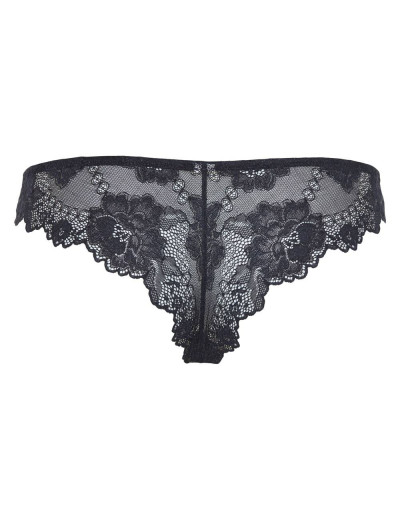 Трусы бразилиана кружевные Lormar PRESTIGE br nero, Цвет: nero (черный), Размеры: L, изображение 6 Трусы бразилиана кружевные Lormar PRESTIGE br nero, Цвет: nero (черный), Размеры: L, изображение 6