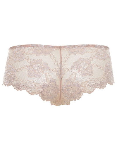 Трусы шортики кружевные Lormar DELUXE sh noisette, Цвет: noisette (телесный), Размеры: XL, изображение 3 Трусы шортики кружевные Lormar DELUXE sh noisette, Цвет: noisette (телесный), Размеры: XL, изображение 3
