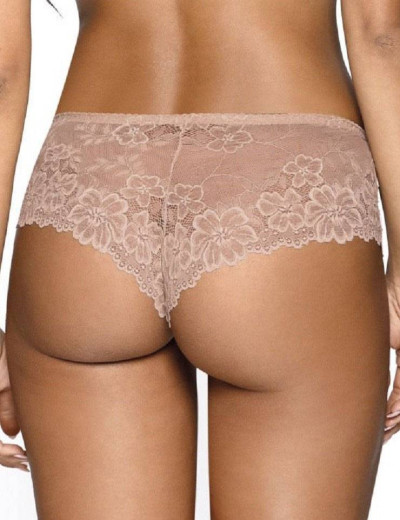 Трусы шортики кружевные MAT CARMELA BEZ 053-54-2, Цвет: бежевый, Размеры: S, изображение 2