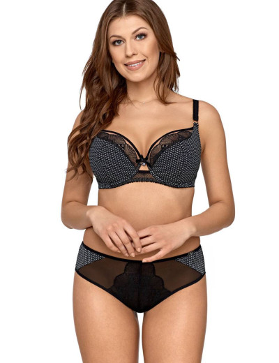 Бюстгальтер полумягкий Ava BLACK SPINEL 1811 PU, Цвет: черный, Размеры: 70D, изображение 2