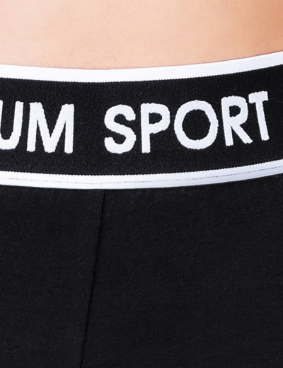 Леггинсы хлопковые Opium PF-18, Цвет: черный, Размеры: S, изображение 3