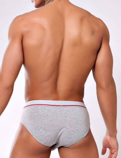 Мужские слипы Opium R-84 серый меланж, Цвет: серый меланж, Размеры: M, изображение 2