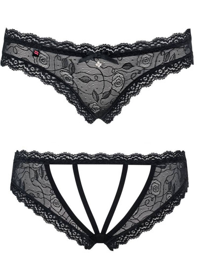 Сексуальные трусики Obsessive 818 PANTIES, Цвет: черный, Размеры: L/XL, изображение 3 Сексуальные трусики Obsessive 818 PANTIES, Цвет: черный, Размеры: L/XL, изображение 3