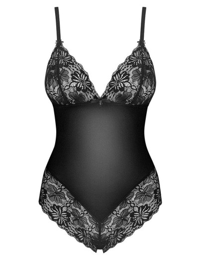 Эротическое боди Obsessive 846 TED-1, Цвет: черный, Размеры: S/M, изображение 3