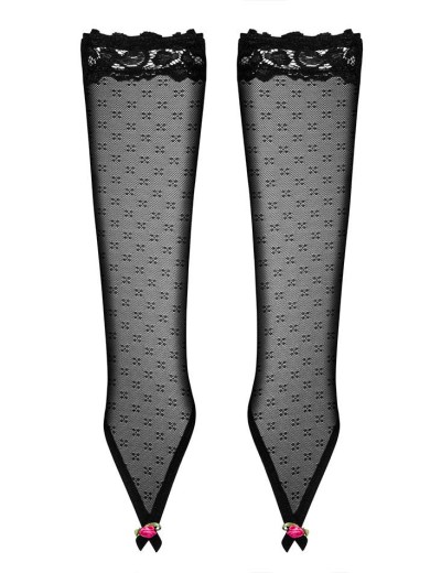 Митенки Obsessive PICCOROSA MITTENS, Цвет: черный, Размеры: S/M, изображение 2