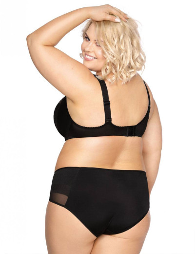 Трусы слипы миди Gaia 874 SAMIRA MAXI черный, Цвет: черный, Размеры: 4XL, изображение 2