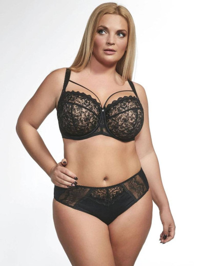 Бюстгальтер мягкий с подкроем Kris Line VERONICA soft full cup, Цвет: черный, Размеры: 100K, изображение 5