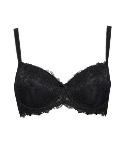 Бюстгальтер балконет Sielei WONDER LACE 2454 nero, Цвет: nero (черный), Размеры: 75E, изображение 2