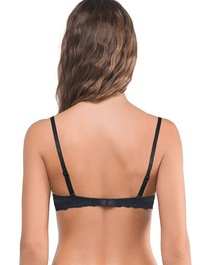 Бюстгальтер пуш-ап гель Amelie FORTUNA 8009 черный new, Цвет: черный, Размеры: 70C, изображение 4 Бюстгальтер пуш-ап гель Amelie FORTUNA 8009 черный new, Цвет: черный, Размеры: 70C, изображение 4