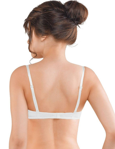 Бюстгальтер балконет с пуш-ап Amelie FORTUNA 8010 белый new, Цвет: белый, Размеры: 65B, изображение 3 Бюстгальтер балконет с пуш-ап Amelie FORTUNA 8010 белый new, Цвет: белый, Размеры: 65B, изображение 3