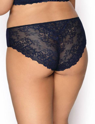 Трусы слипы миди MAT CARMELA GRANAT F-053-51-1, Цвет: темно-синий, Размеры: 3XL, изображение 2