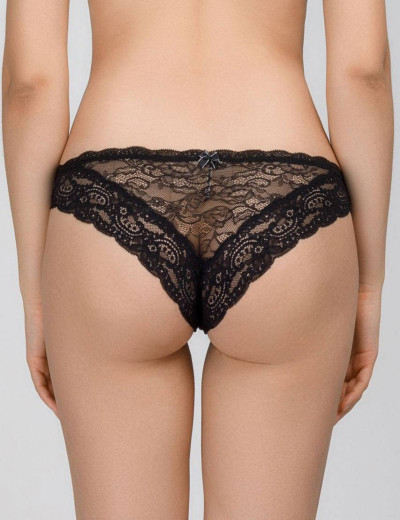 Трусы бразилиана Amelie NINA 1008-3 черный, Цвет: черный, Размеры: XL, изображение 2