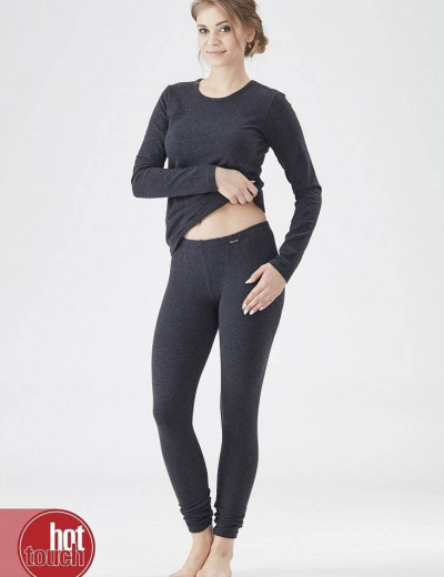 Термолеггинсы Key LXL 729 1 черный, Цвет: черный, Размеры: XL, изображение 3