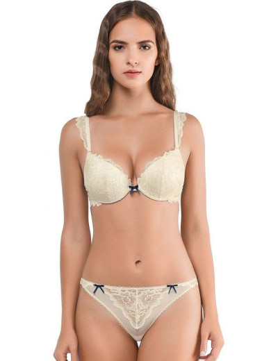 Бюстгальтер пуш-ап с гелем Mioocchi SEDUZIONE 7380 avorio, Цвет: avorio (слоновая кость), Размеры: 85B, изображение 5