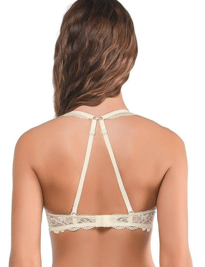 Бюстгальтер пуш-ап с гелем Mioocchi SEDUZIONE 7380 avorio, Цвет: avorio (слоновая кость), Размеры: 85B, изображение 3