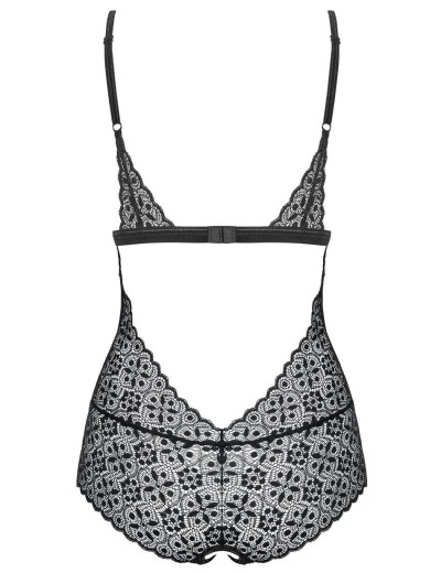 Сексуальное боди Obsessive SHIBU CROTHLESS BODY, Цвет: черный, Размеры: S/M, изображение 4