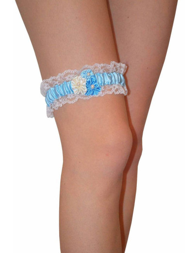 Подвязка на ногу Julimex PW-66 ПОРТО, Цвет: голубой, Размеры: UN, изображение 2