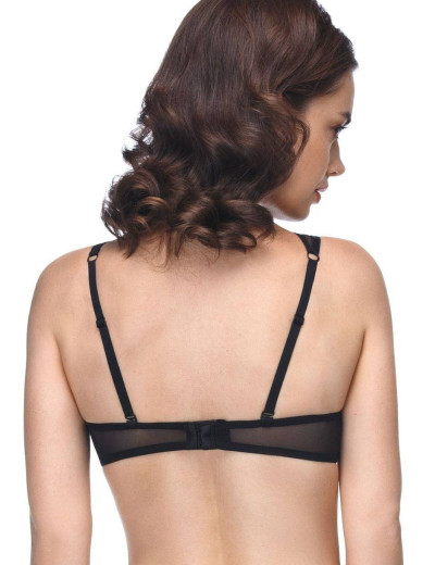 Бюстгальтер анжелика пуш-ап Mioocchi ADELE 7537 nero, Цвет: nero (черный), Размеры: 85D, изображение 2