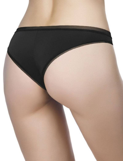 Трусы бразилиана Mioocchi ADELE 7630 nero, Цвет: nero (черный), Размеры: S, изображение 2