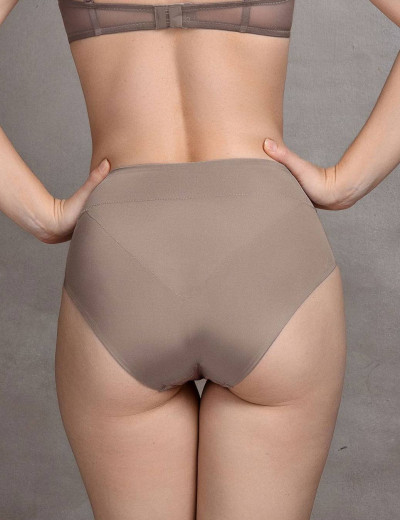 Трусы слипы макси Mioocchi ADELE 7633 stone, Цвет: stone (кофейный), Размеры: M, изображение 2