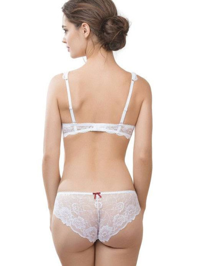 Бюстгальтер формованный кружевной Mioocchi SEDUZIONE 7381 bianco, Цвет: bianco (белый), Размеры: 70C, изображение 5