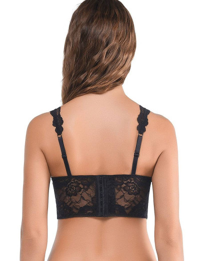 Бюстгальтер бралетт Mioocchi SEDUZIONE 7385 nero, Цвет: nero (черный), Размеры: 85C, изображение 2