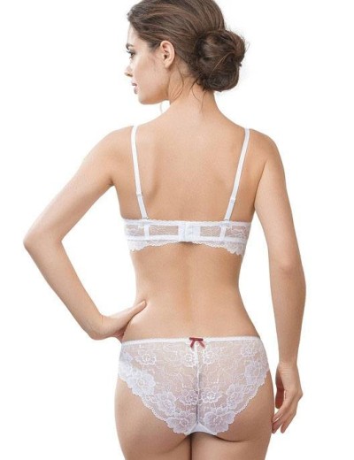 Трусы бразилиана Mioocchi SEDUZIONE 7482 bianco, Цвет: bianco (белый), Размеры: XL, изображение 5